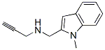 2-(N-(2-propynyl)aminomethyl)-1-methylindole CAS#: 122368-24-5