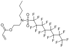 2-(N-BUTYLPERFLUOROOCTANESULFONAMIDO)ETHYL ACRYLATE CAS#: 383-07-3
