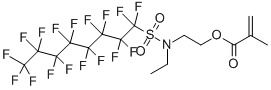 2-(N-Ethylperfluorooctanesulfonamido)ethyl methacrylate CAS#: 376-14-7