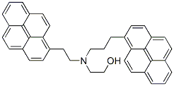2-(N-bis(2-pyrenylethyl)methylamino)ethanol CAS#: 144674-75-9