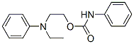 2-(N-ethylanilino)ethyl carbanilate CAS#: 33898-93-0