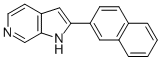2-NAPHTHALEN-2-YL-1H-PYRROLO[2,3-C]PYRIDINE CAS#: 40068-81-3