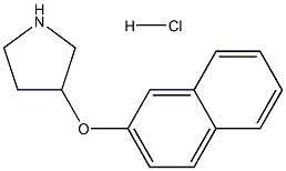 2-NAPHTHYL 3-PYRROLIDINYL ETHER HYDROCHLORIDE CAS#: 127342-10-3