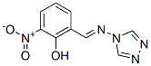 2-Nitro-6-[(E)-(4H-1,2,4-triazol-4-ylimino)methyl]phenol CAS#: 35546-56-6