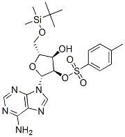 2'-O-(4-Methylphenylsulfonyl)-5'-O-(tert-butyldimethylsilyl)adenosine CAS#: 115094-43-4