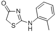 2-O-TOLYLAMINO-THIAZOL-4-ONE CAS#: 37394-99-3