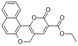 2-OXO-2H,5H-1,6-DIOXA-BENZO[C]PHENANTHRENE-3-CARBOXYLIC ACID ETHYL ESTER CAS#: 143034-66-6