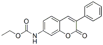 (2-Oxo-3-phenyl-2H-1-benzopyran-7-yl)carbamic acid ethyl ester CAS#: 42960-43-0