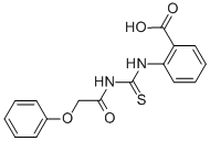 2-[[[(PHENOXYACETYL)AMINO]THIOXOMETHYL]AMINO]-BENZOIC ACID CAS#: 157921-79-4