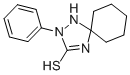 2-PHENYL-1,2,4-TRIAZASPIRO[4.5]DEC-3-ENE-3-THIOL CAS#: 39263-81-5