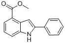 2-PHENYL-1H-INDOLE-4-CARBOXYLIC ACID METHYL ESTER CAS#: 34058-54-3