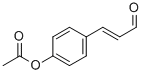 2-PROPENAL, 3-(4-(ACETYLOXY)PHENYL)-,(2E) CAS#: 157096-53-2