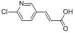 2-PROPENOIC ACID, 3-(6-CHLORO-3-PYRIDINYL)-, (E)- CAS#: 118420-00-1