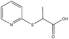 2-(PYRIDIN-2-YLTHIO)PROPANOIC ACID CAS#: 32002-78-1