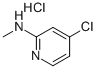 2-PYRIDINAMINE, 4-CHLORO-N-METHYL-, MONOHYDROCHLORIDE CAS#: 315496-38-9