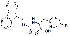 2-PYRIDINEPROPANOIC ACID, 5-BROMO-.ALPHA.-[[(9H-FLUOREN-9-YLMETHOXY)CARBONYL]AMINO]-, (.ALPHA.S)- CAS#: 282734-37-6