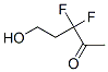 2-Pentanone, 3,3-difluoro-5-hydroxy- (9CI) CAS#: 121749-56-2