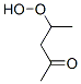 2-Pentanone, 4-hydroperoxy- (9CI) CAS#: 141946-92-1