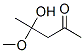 2-Pentanone, 4-hydroxy-4-methoxy- (9CI) CAS#: 131023-29-5