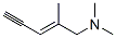 2-Penten-4-yn-1-amine,N,N,2-trimethyl-,(2E)-(9CI) CAS#: 344768-60-1