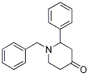 2-Phenyl-1-(phenylmethyl)-4-piperidinone CAS#: 167705-56-8