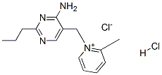 2-Picolinium, 1-[(4-amino-2-propyl-5-pyrimidinyl)methyl]-, chloride, hydrochloride CAS#: 3053-18-7
