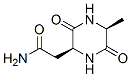 2-Piperazineacetamide,5-methyl-3,6-dioxo-,(2S,5S)-(9CI) CAS#: 131025-37-1