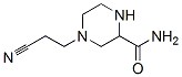 2-Piperazinecarboxamide,4-(2-cyanoethyl)-(9CI) CAS#: 156833-96-4