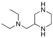 2-Piperazinemethanamine,N,N-diethyl-(9CI) CAS#: 121885-11-8