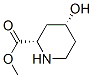 2-Piperidinecarboxylicacid,4-hydroxy-,methylester,cis-(9CI) CAS#: 133192-44-6