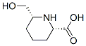 2-Piperidinecarboxylicacid,6-(hydroxymethyl)-,cis-(9CI) CAS#: 161431-60-3