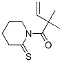 2-Piperidinethione, 1-(2,2-dimethyl-1-oxo-3-butenyl)- (9CI) CAS#: 125880-13-9