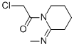 2-Piperidinimine, 1-(chloroacetyl)-N-methyl- (9CI) CAS#: 122600-28-6