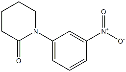 2-Piperidinone, 1-(3-nitrophenyl)- CAS#: 132573-13-8