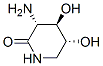 2-Piperidinone,3-amino-4,5-dihydroxy-,[3R-(3alpha,4beta,5alpha)]-(9CI) CAS#: 135030-05-6