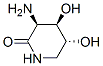 2-Piperidinone,3-amino-4,5-dihydroxy-,[3S-(3alpha,4alpha,5beta)]-(9CI) CAS#: 134959-04-9