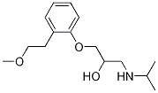 2-Propanol, 1-[2-(2-methoxyethyl)phenoxy]-3-[(1-methylethyl)amino]- CAS#: 163685-38-9