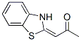 2-Propanone,1-(2(3H)-benzothiazolylidene)-,(E)-(9CI) CAS#: 123150-31-2