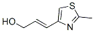 2-Propen-1-ol,  3-(2-methyl-4-thiazolyl)- CAS#: 128674-40-8