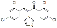 2-Propen-1-one, 1,3-bis(2,4-dichlorophenyl)-2-(1H-imidazol-1-yl)-, (Z)- (9CI) CAS#: 120758-62-5