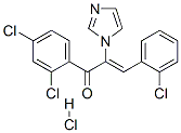 2-Propen-1-one, 3-(2-chlorophenyl)-1-(2,4-dichlorophenyl)-2-(1H-imidazol-1-yl)-, monohydrochloride, (Z)- (9CI) CAS#: 120759-09-3