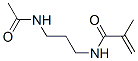 2-Propenamide,  N-[3-(acetylamino)propyl]-2-methyl- CAS#: 148253-36-5