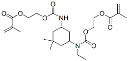 2-Propenoic acid, 2-methyl-, 2-1,3,3-trimethyl-5-2-(2-methyl-1-oxo-2-propenyl)oxyethoxycarbonylaminocyclohexylmethylaminocarbonyloxyethyl ester CAS#: 42405-01-6