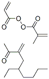 2-Propenoic acid, 2-methyl-, methyl ester, polymer with 2-ethylhexyl 2-propenoate and 2-propenoic acid CAS#: 30705-21-6