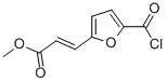 2-Propenoic acid, 3-[5-(chlorocarbonyl)-2-furanyl]-, methyl ester, (E)- (9CI) CAS#: 125812-04-6