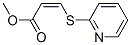 2-Propenoicacid,3-(2-pyridinylthio)-,methylester,(Z)-(9CI) CAS#: 121307-84-4