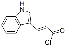 2-Propenoyl chloride, 3-(1H-indol-3-yl)- CAS#: 120681-20-1
