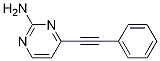 2-PyriMidinaMine, 4-(2-phenylethynyl)- CAS#: 125437-11-8