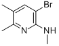 2-Pyridinamine,3-bromo-N,5,6-trimethyl- CAS#: 161091-52-7