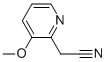 2-Pyridineacetonitrile,3-methoxy-(9CI) CAS#: 149489-09-8